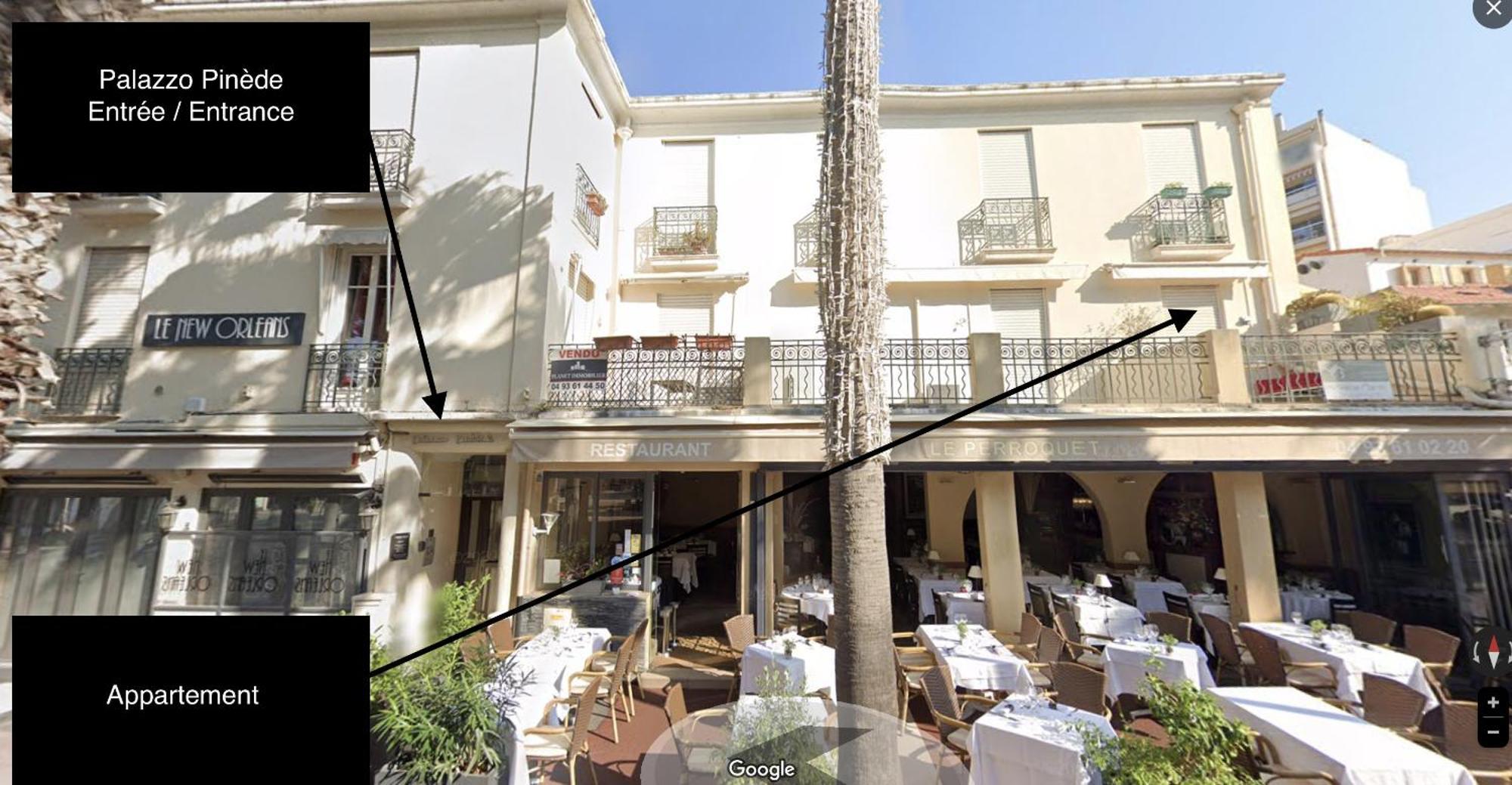 Appartement Sur La Pinede A Juan Les Pins Antibes Exterior foto